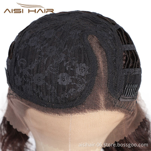 Aisi Hair Cheap For Black Women Weave Extension Lace Front 100% Brazilian Human Hair Wig